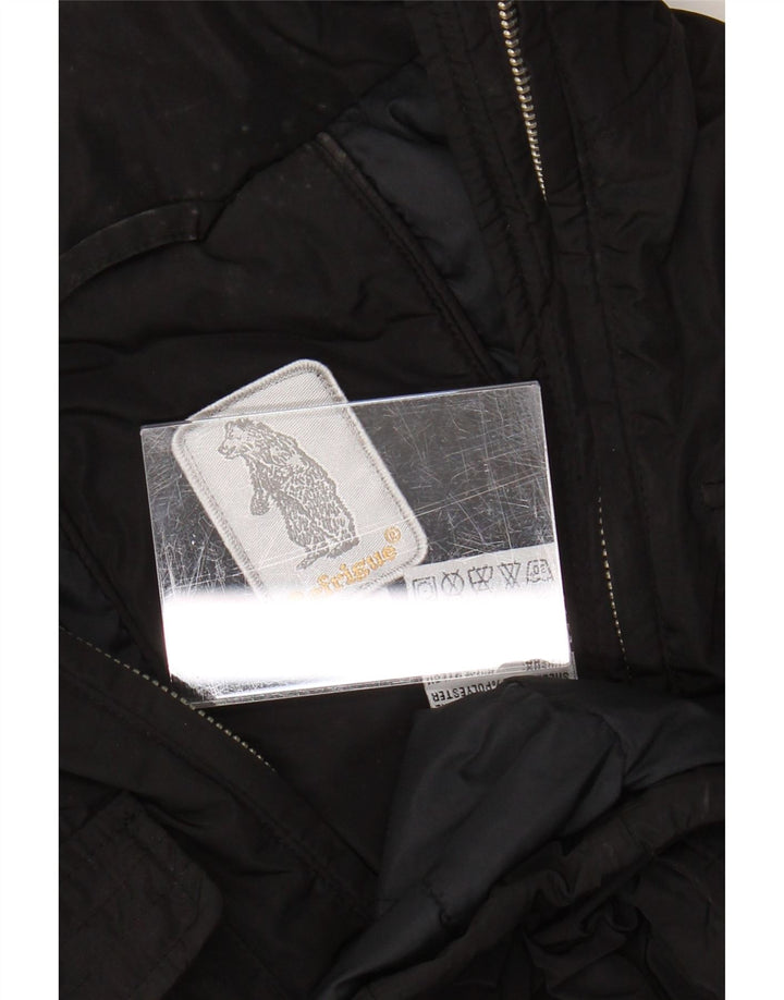 Refrigue Veste coupe-vent pour femme UK 12 Medium Noir Polyester