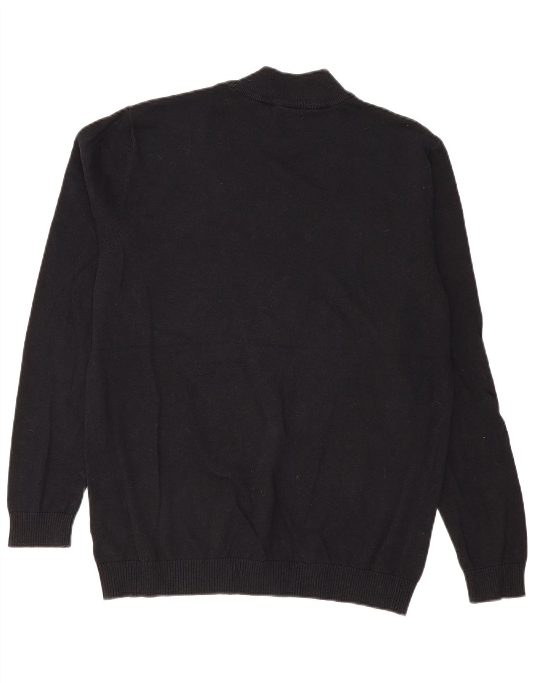Jack & Jones Pull col roulé pour homme en coton noir Taille L