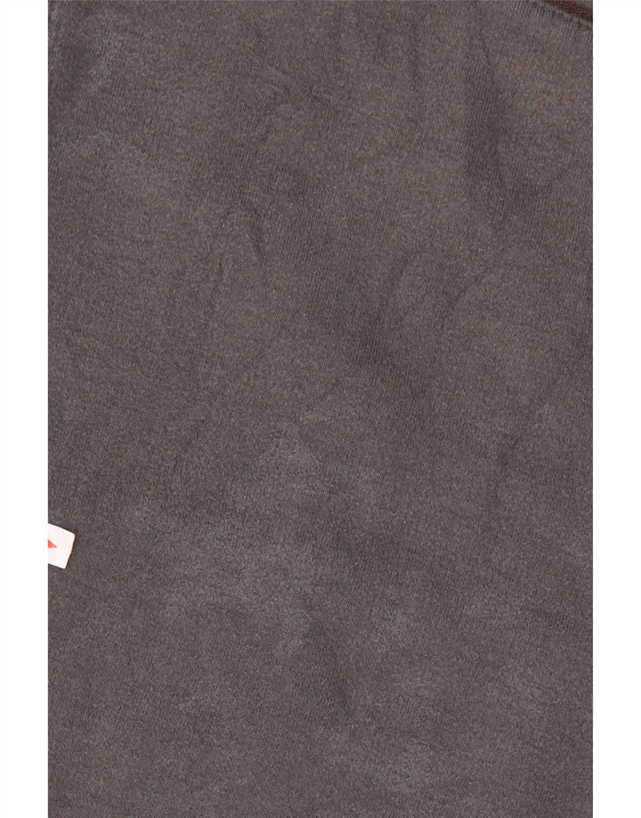 Champion Sweat-shirt à col zippé pour homme 2XL Gris Coton