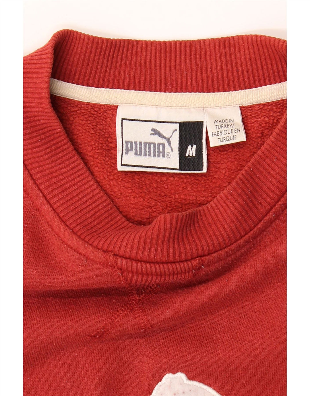 PUMA Sweat-Shirt Graphique Homme Rouge Moyen