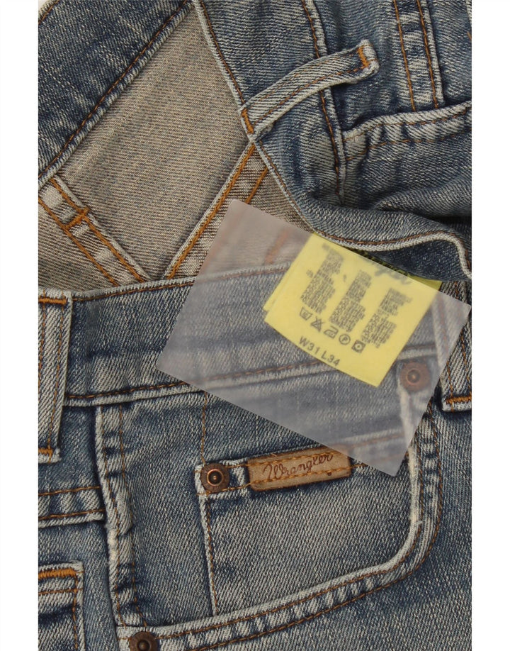 Wrangler Short en Jean Femme W31 Coton Bleu Moyen