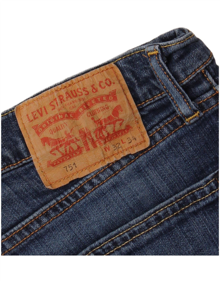 LEVI'S Jean Droit 751 Homme Bleu W32 L34