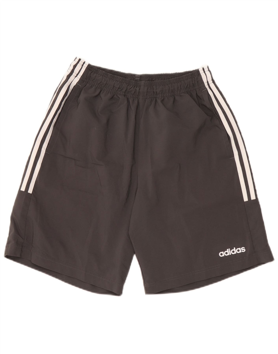 Adidas Short de sport pour homme en polyester noir moyen