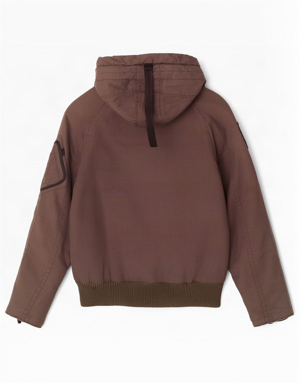 Blauer Veste matelassée à capuche pour homme UK 36 Small Marron Polyamide