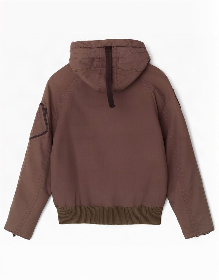 Blauer Veste matelassée à capuche pour homme UK 36 Small Marron Polyamide