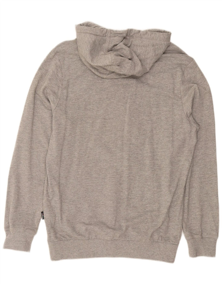 Diadora Pull à Capuche Graphique Homme Gris Moyen Coton