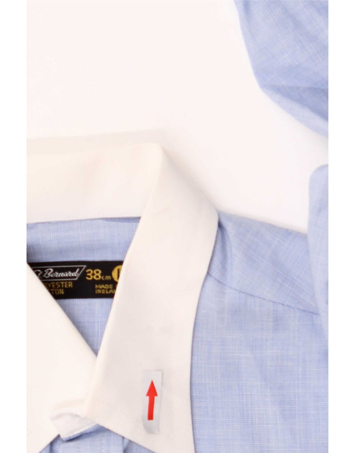 St. Chemise homme Bernard taille 15 38 bleu moyen Polyester