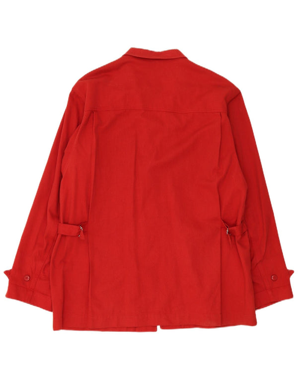 Georges Rech Surchemise homme taille 17 XL coton rouge