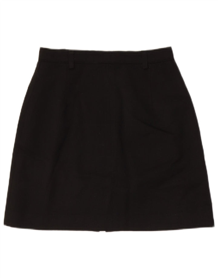 vintage Femme Mini Jupe W26 Petit Noir