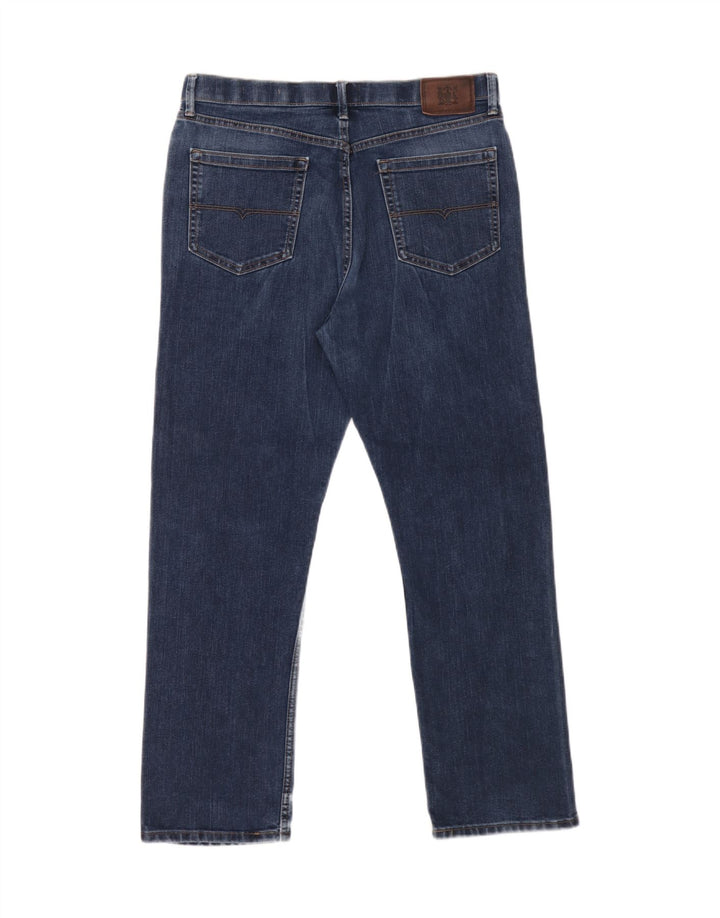 Marks & Spencer Jean droit régulier pour homme W34 L29 bleu coton