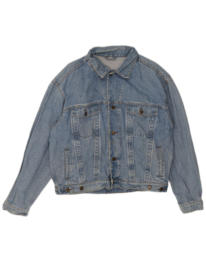 veste en jean homme vintage UK 42 XL Bleu