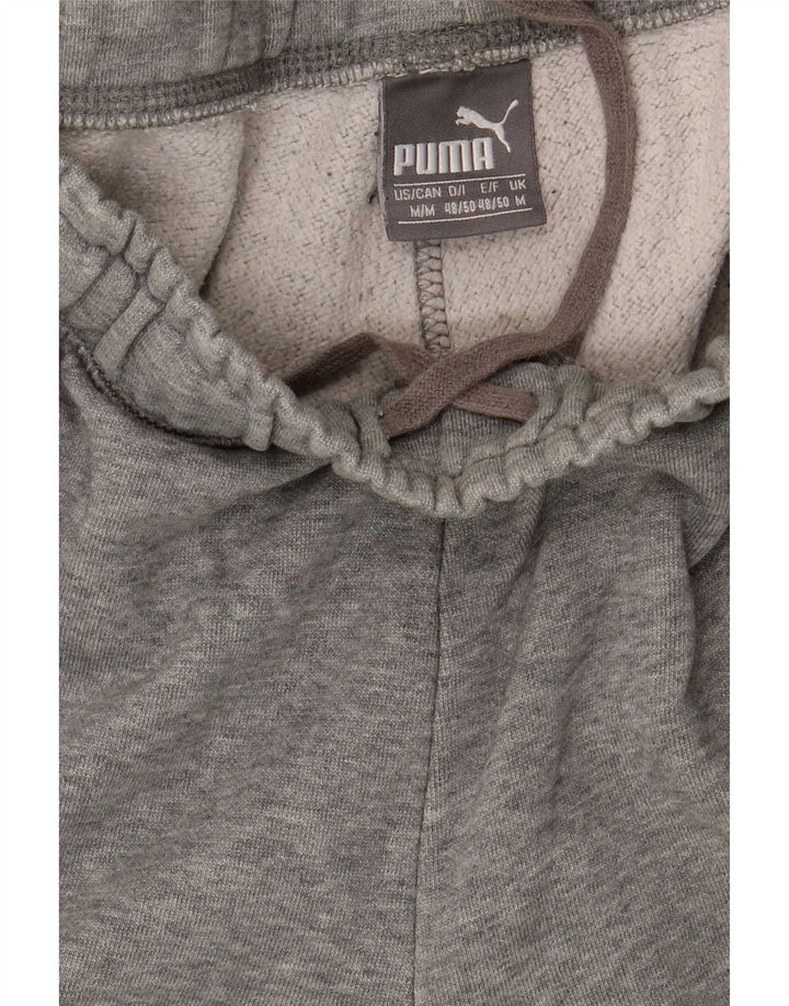 Puma Pantalon de Survêtement Graphic Homme Gris Moyen