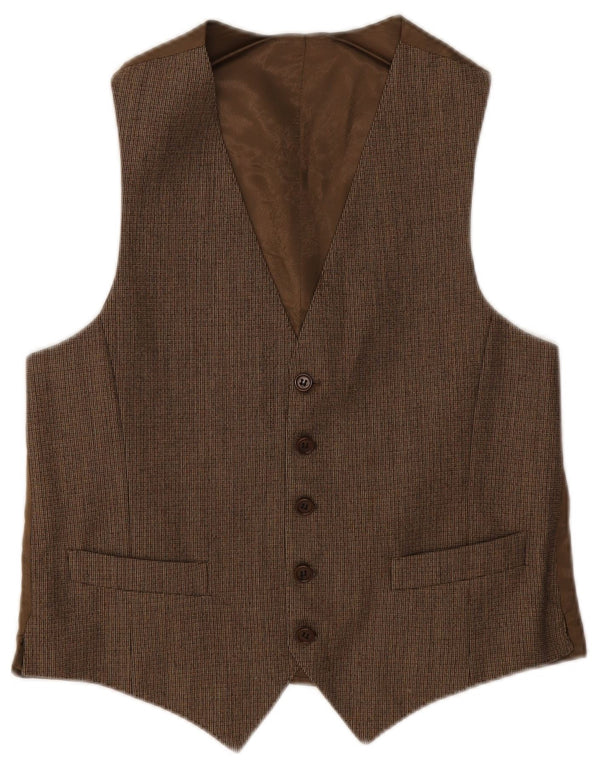 gilet homme vintage IT 48 Petit Marron