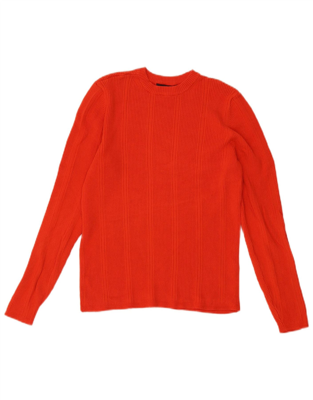 Marks & Spencer Pull court à col rond pour femme Rouge moyen UK 14