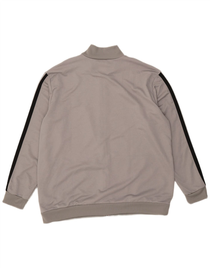 Adidas Veste de survêtement pour homme 2XL Gris Polyester