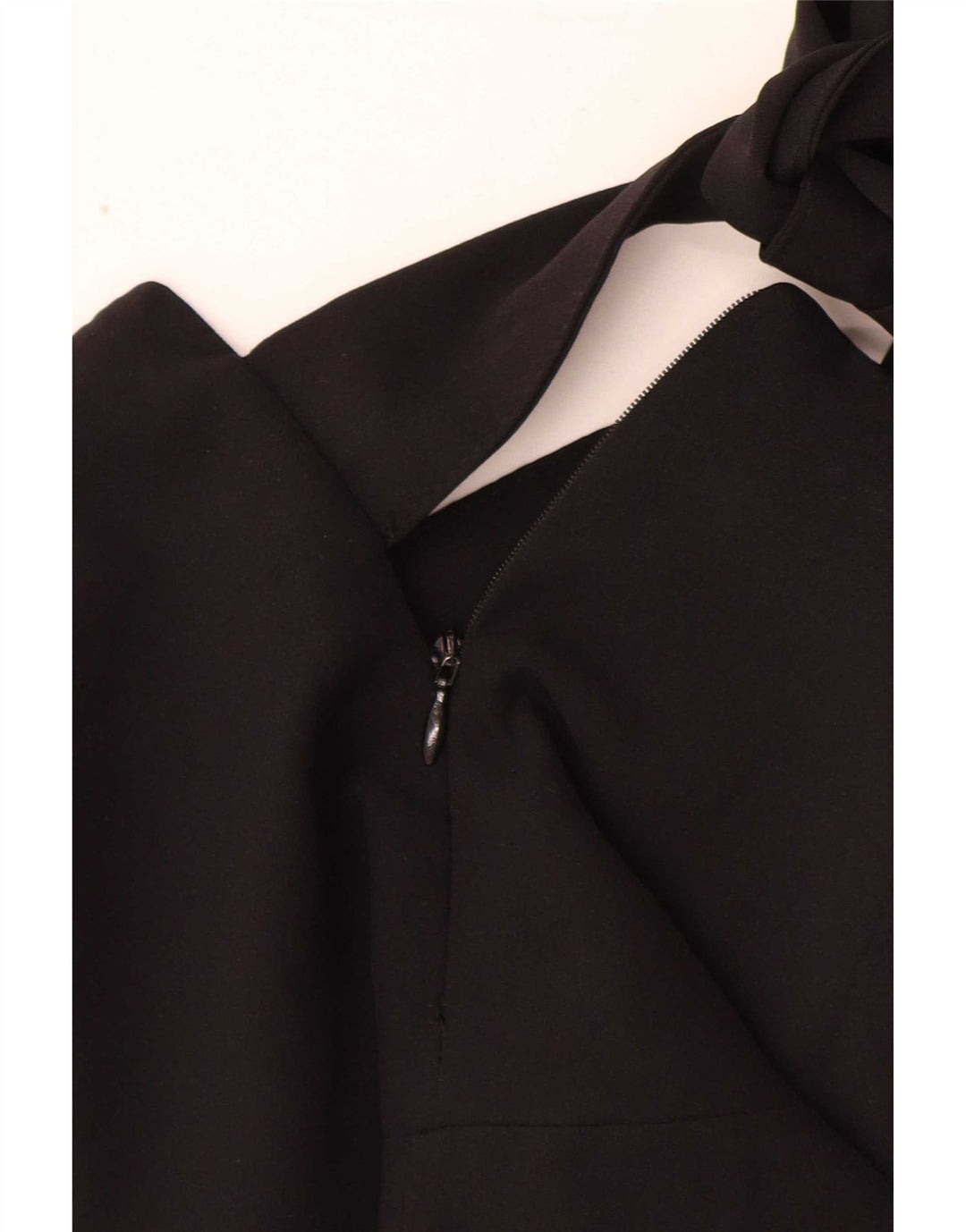Zara Femme Mini Jupe Petite W26 Coton Noir