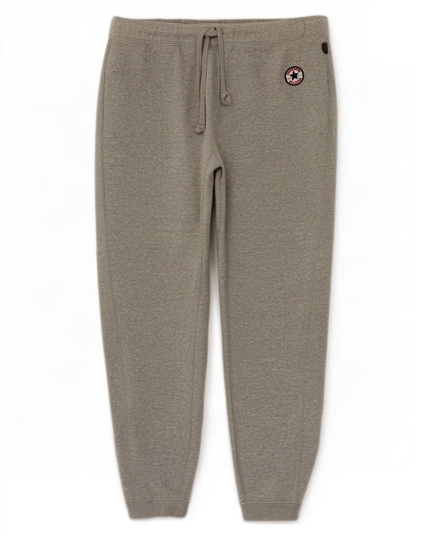 Converse Pantalon de survêtement pour femme Joggers UK 18 XL Gris Coton