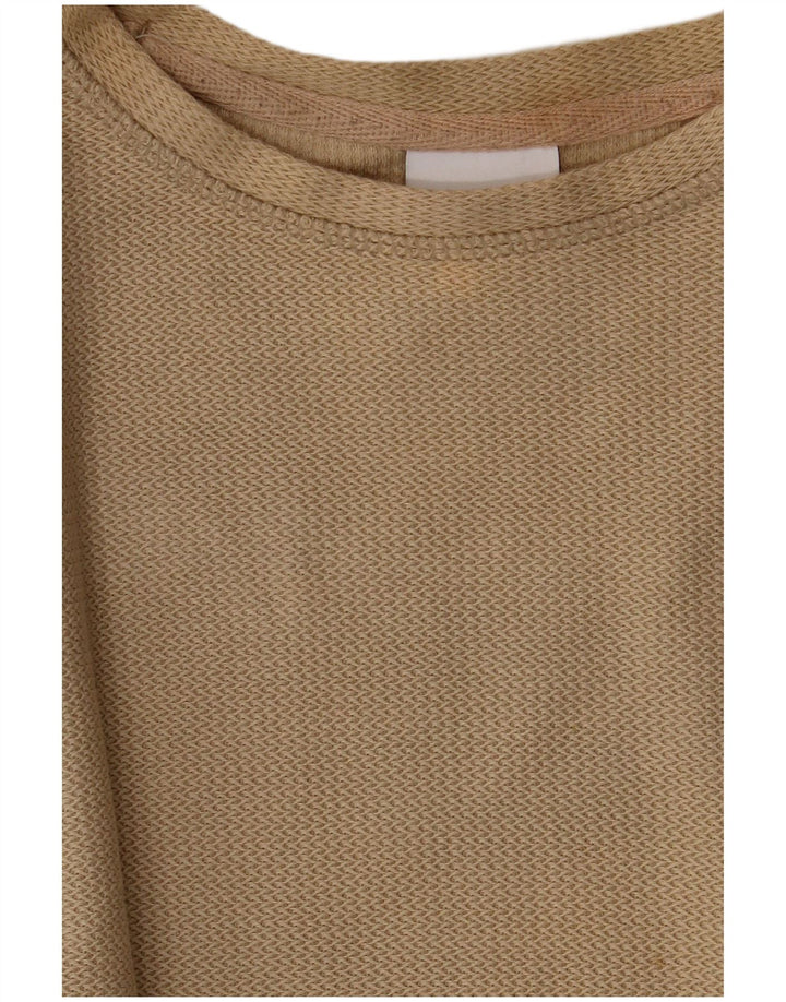 Zara Homme T-Shirt Top Kaki Moyen Coton