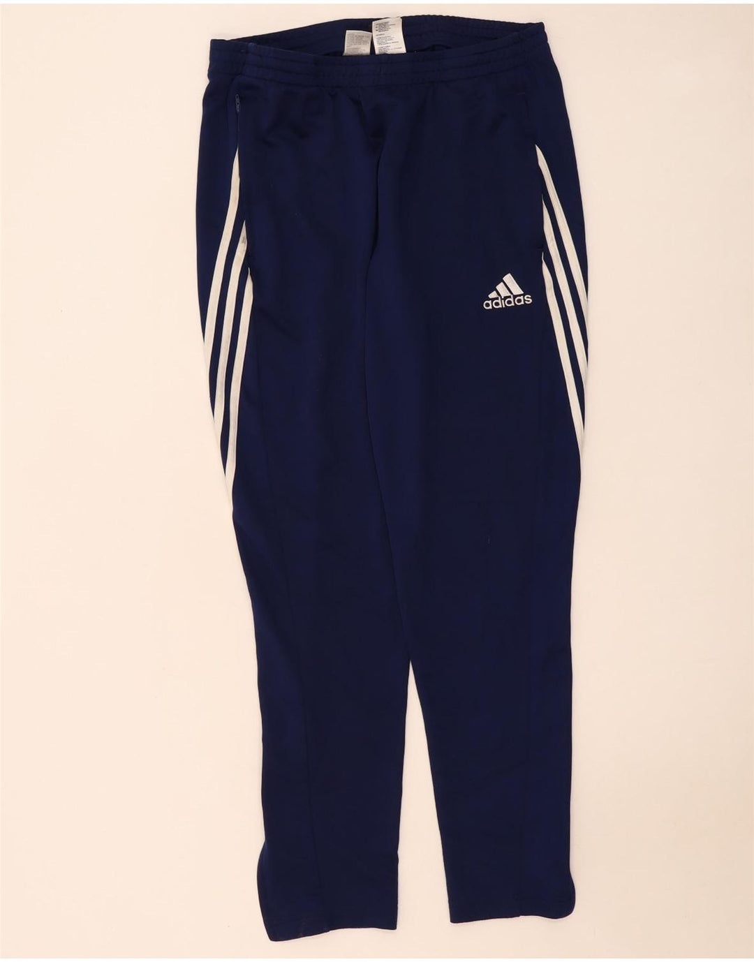 Adidas Pantalon de survêtement Climalite pour homme Large Bleu marine Polyester