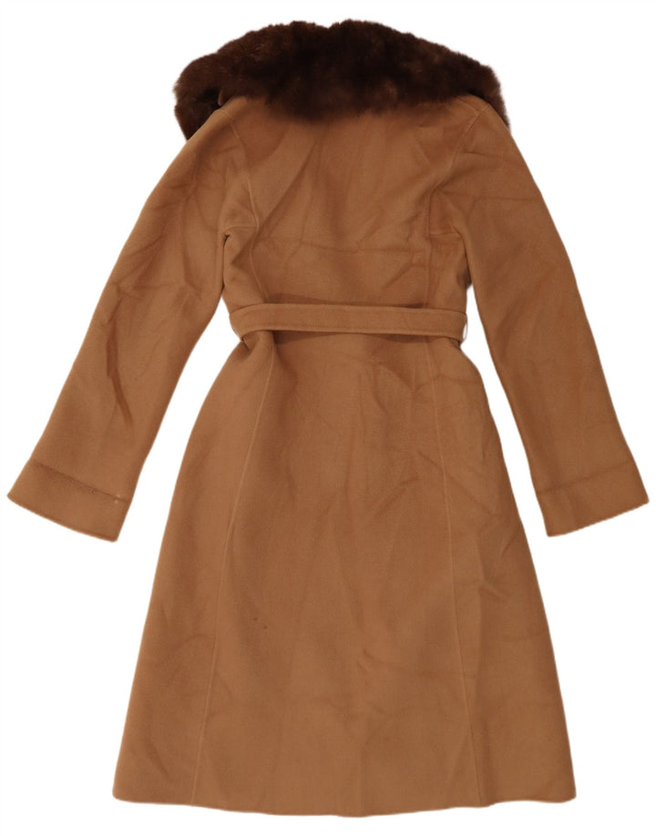 pardessus femme vintage UK 6 XS Marron