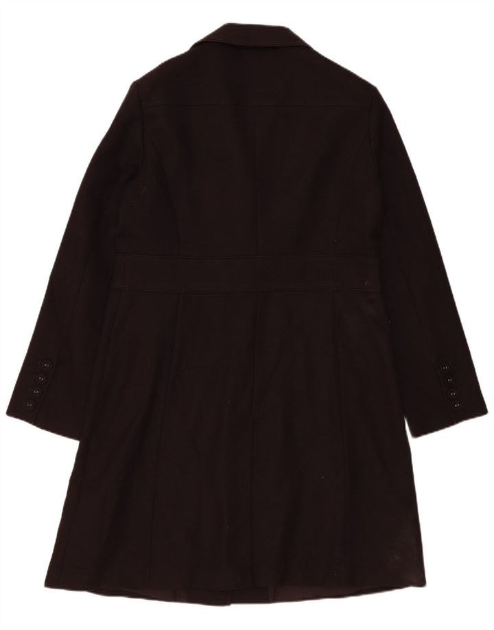 Hobbs Manteau Femme UK 14 Large Marron Coton