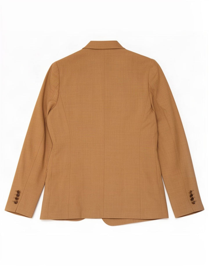 J. Crew Veste blazer à 2 boutons pour femme US 10 Grande laine marron