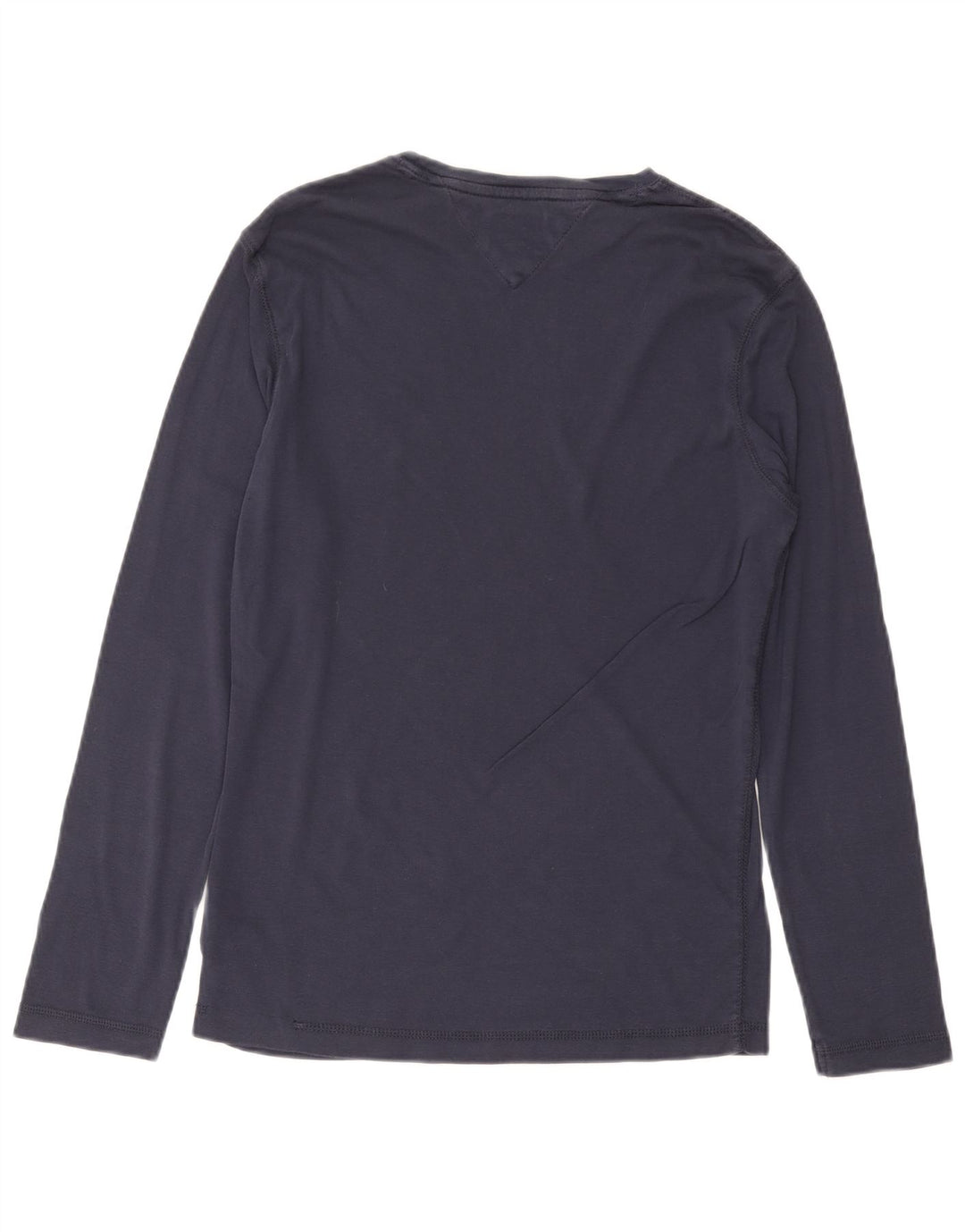 TOMMY HILFIGER Top Homme Manches Longues Bleu Marine Moyen Coton