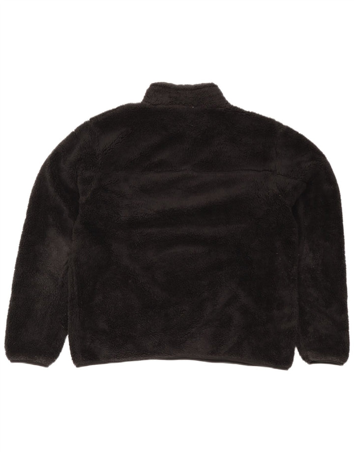 Mountain Warehouse Pull polaire à col zippé pour homme XL Noir Polyester