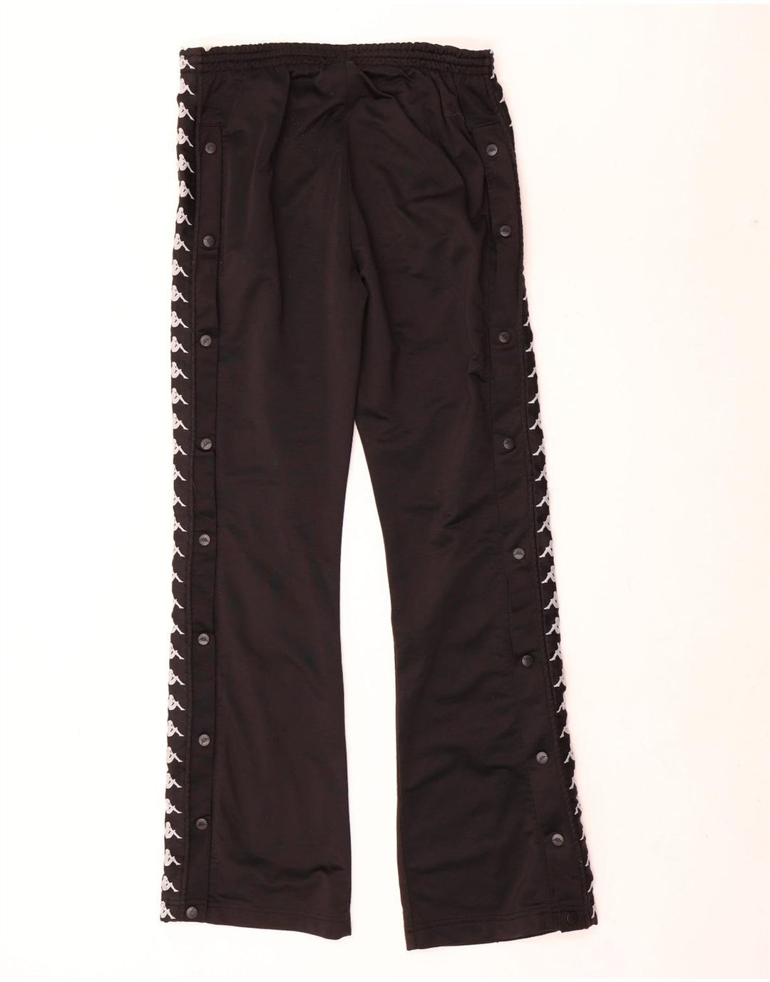 Kappa Pantalon de Survêtement Graphique Homme Petit Noir