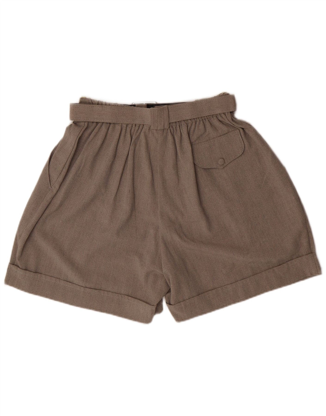 Ecco Short décontracté taille haute pour femme EU 38/40 Medium W26 Gris Classique