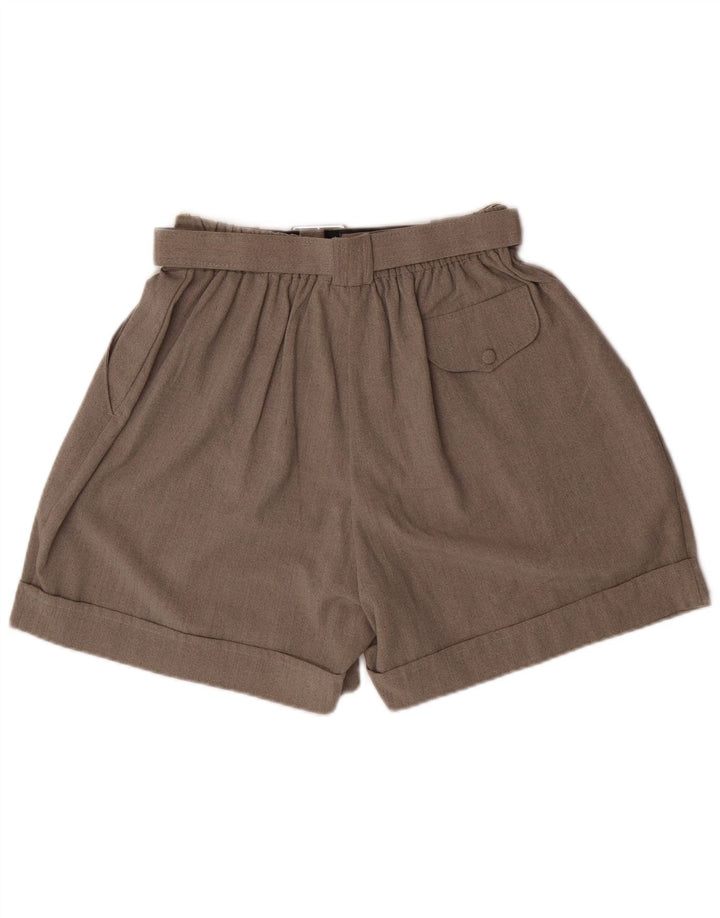 Ecco Short décontracté taille haute pour femme EU 38/40 Medium W26 Gris Classique