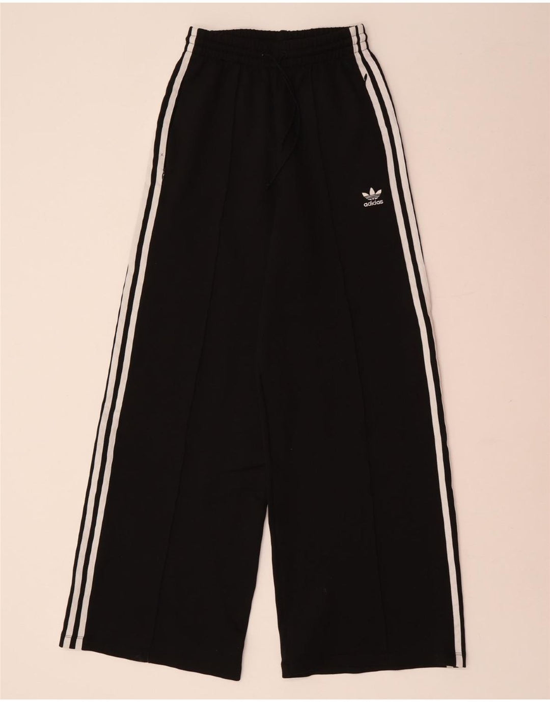 ADIDAS Pantalon de survêtement pour femme UK 4 XS Noir Polyester