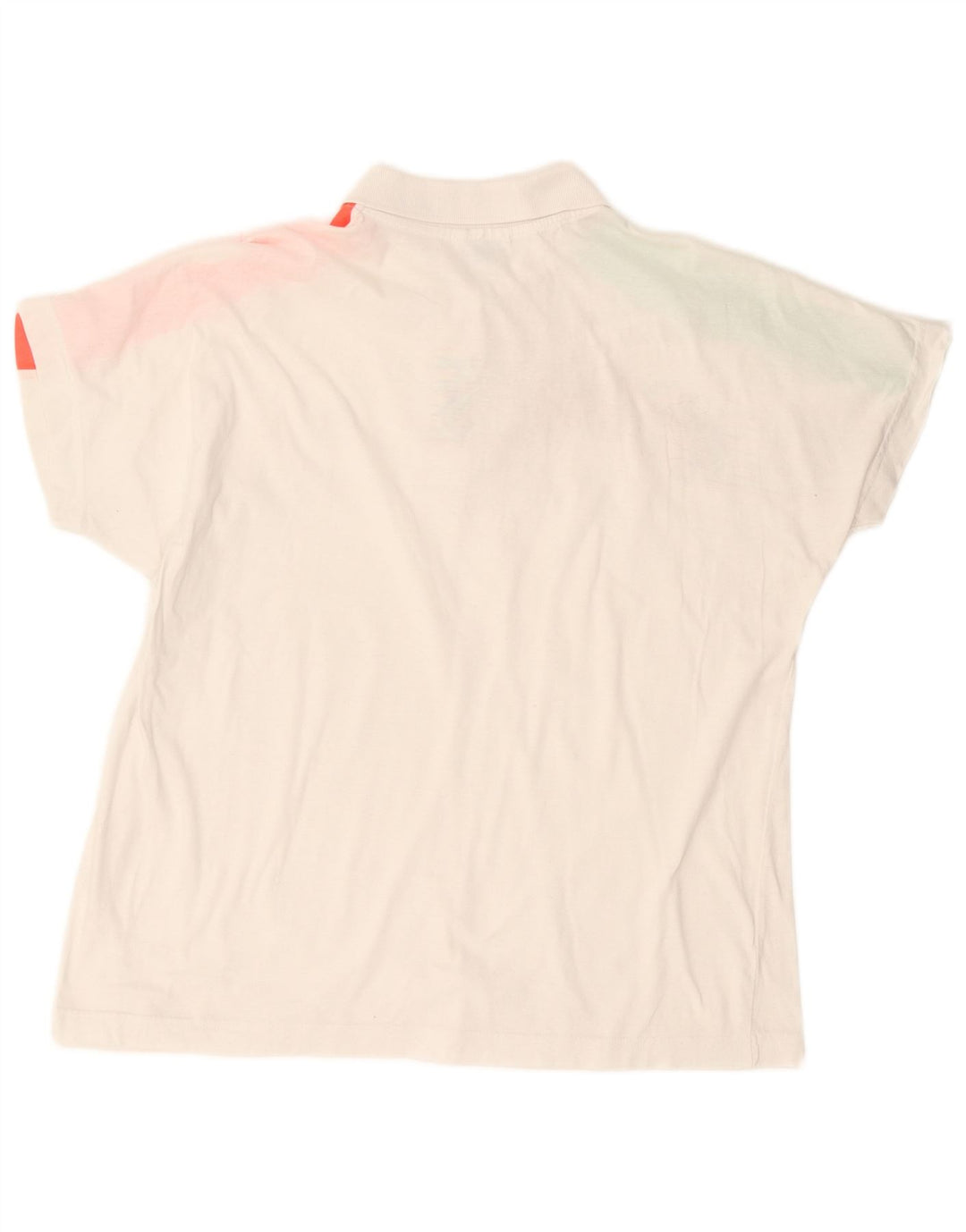 Sergio Tacchini Polo Graphique Homme Grand Coton Colorblock Blanc