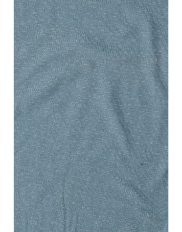 Benetton T-Shirt Graphique Femme UK 14 Bleu Moyen