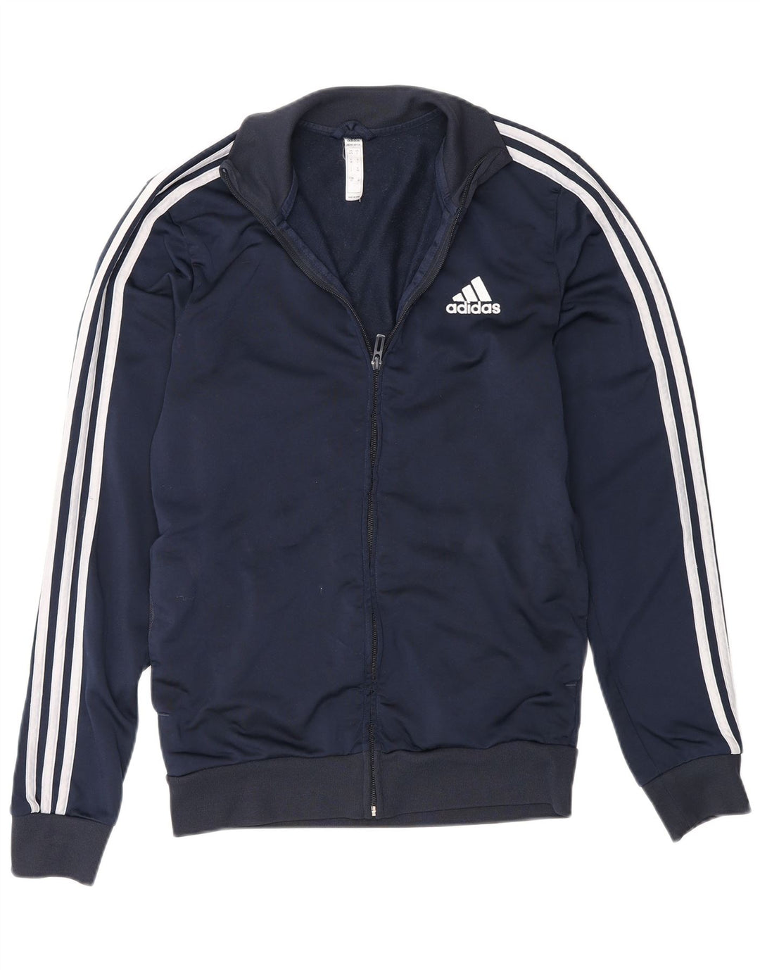 Adidas Veste de survêtement coupe régulière pour homme UK 36/38 Petit Bleu marine