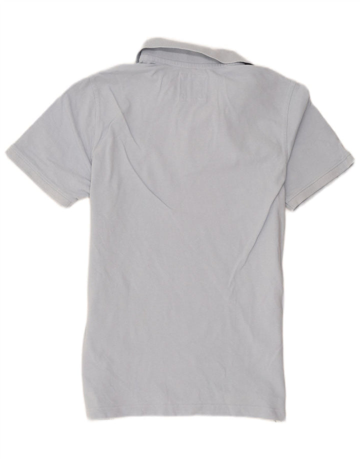 Crew Clothing Polo Homme Bleu Moyen Coton