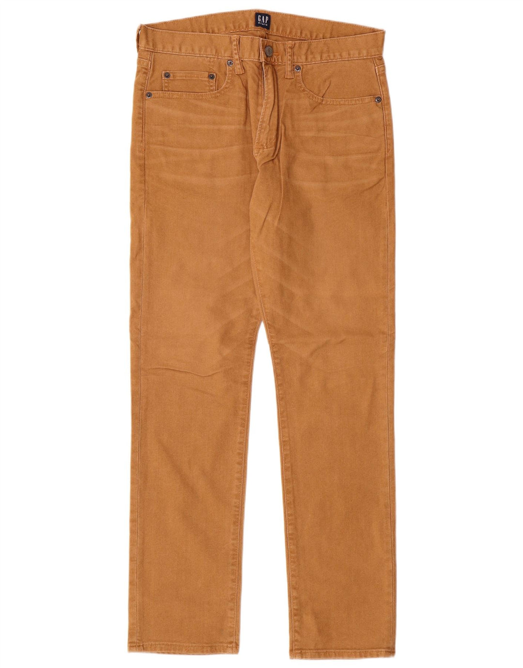 Pantalon décontracté droit homme Gap W30 L30 coton beige