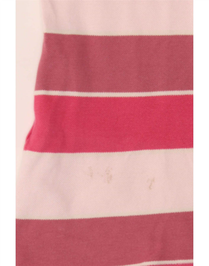 Lacoste Polo Femme Taille 46 XL Coton Rayé Multicolore