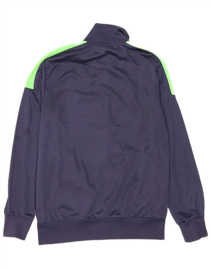 Lotto Veste de Survêtement Garçon 15-16 ans Bleu Marine Colorblock Polyester