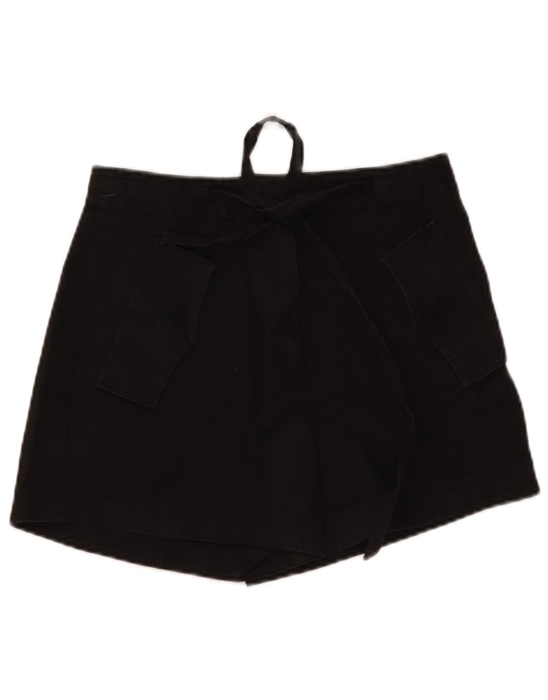 Short décontracté femme vintage W30 coton noir moyen