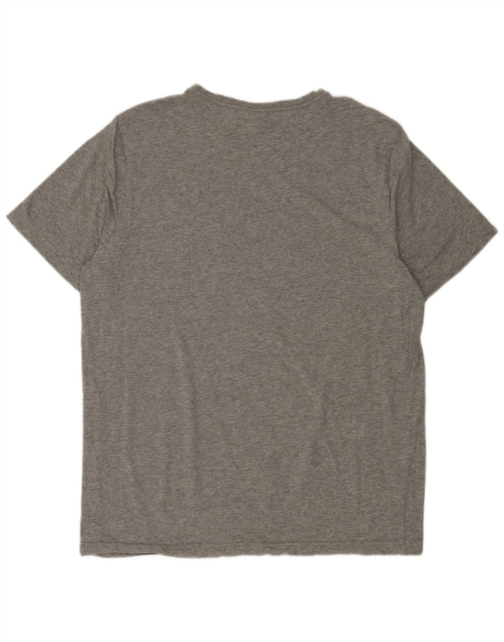 Puma T-Shirt Graphique Homme Large Gris Moucheté