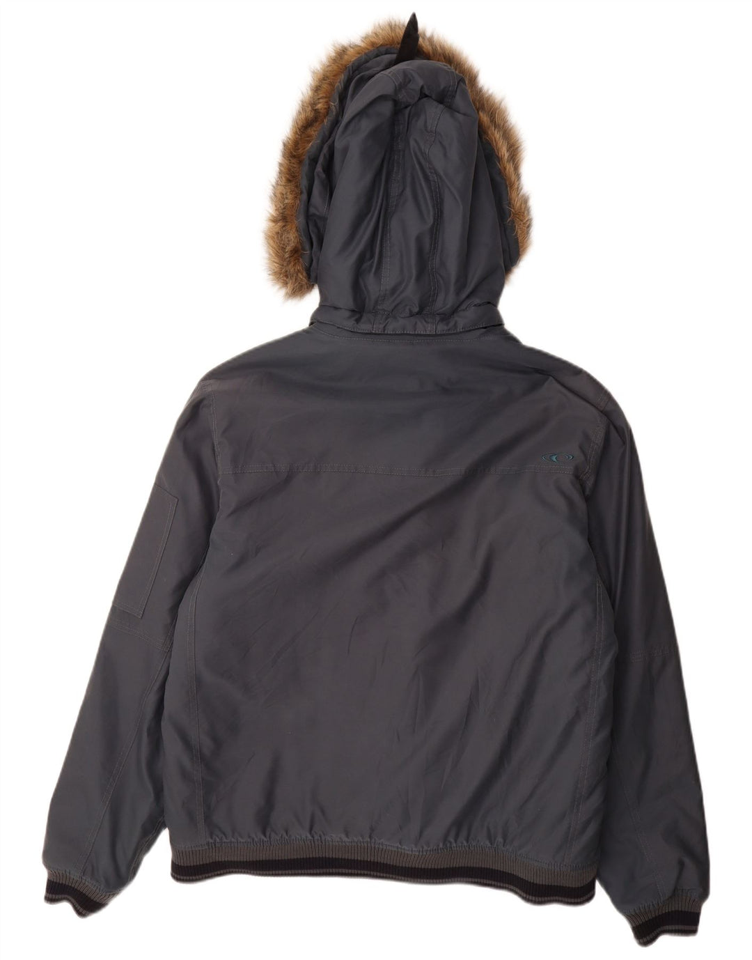 O'Neill Veste bomber à capuche pour homme UK 40 Large Bleu marine Polyester