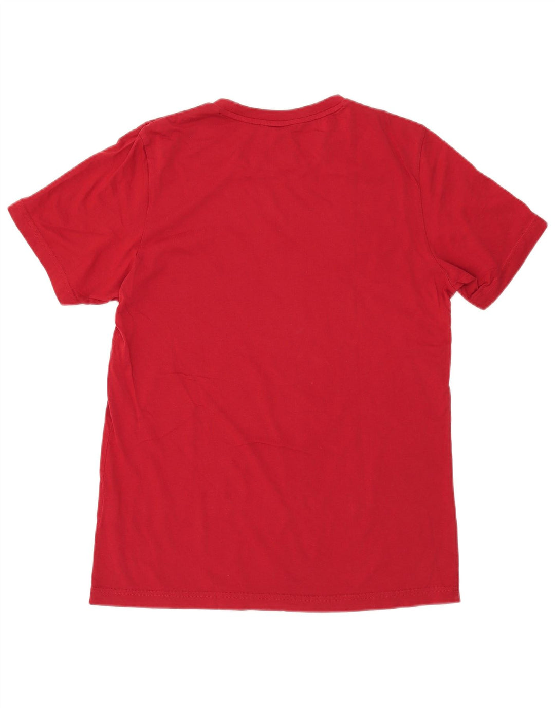 ADIDAS T-Shirt Graphique Homme Rouge Moyen Coton