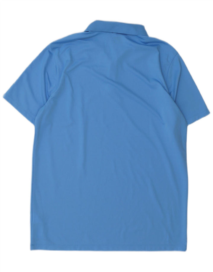 Nike Polo Dri Fit Standard pour homme en polyester Bleu Taille L