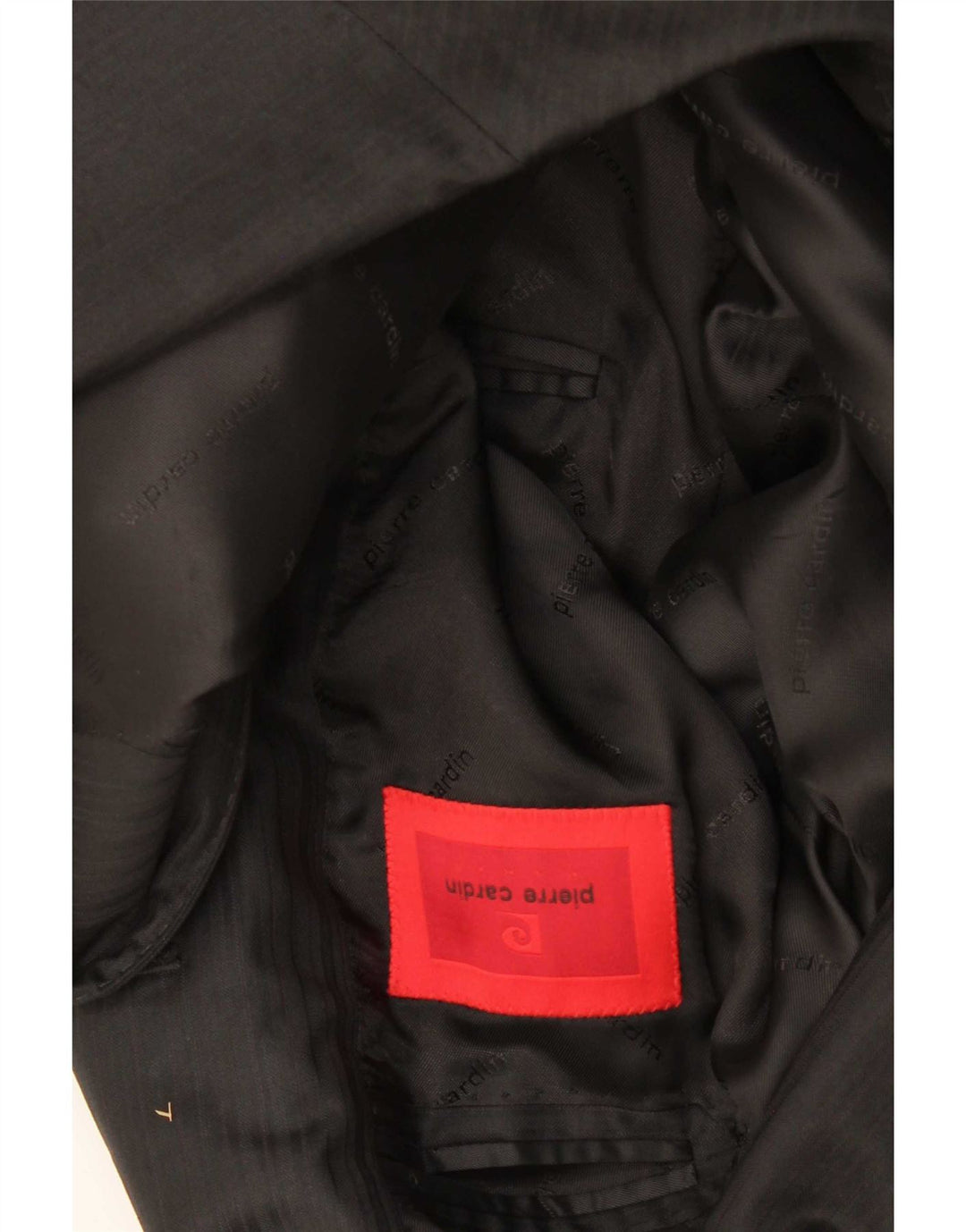 Pierre Cardin Veste Blazer 2 Boutons Homme UK 38 Moyen Noir Classique