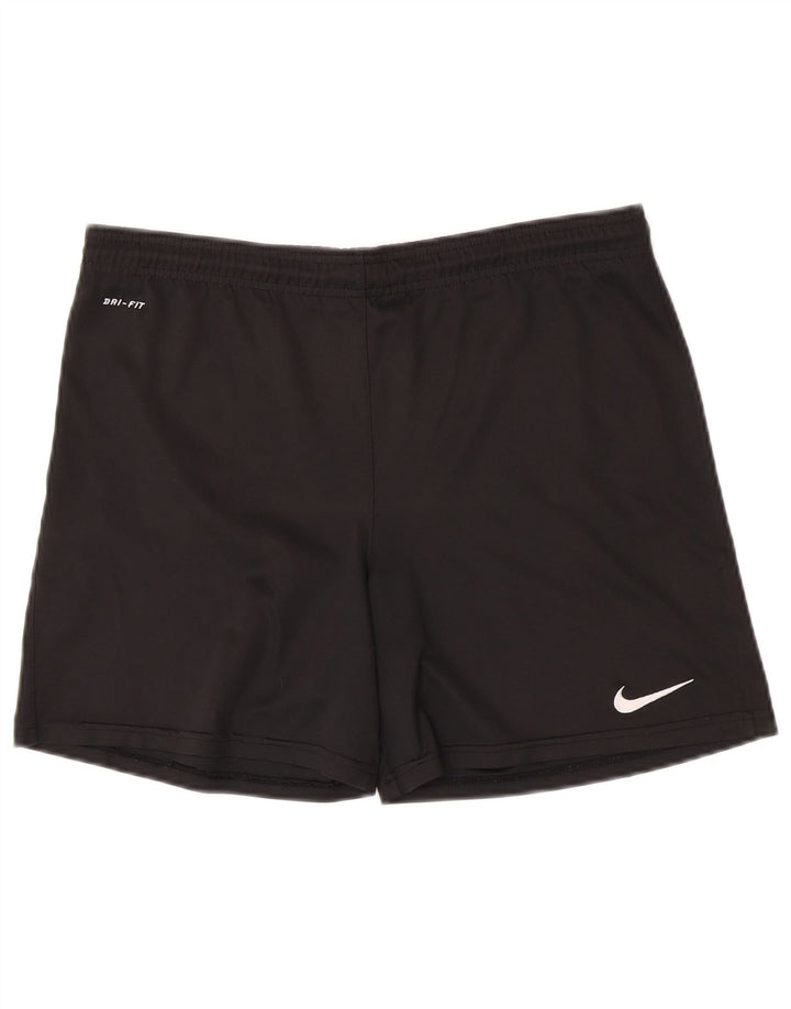 Nike Short de sport Dri Fit pour garçon 13-14 ans XL Noir Polyester