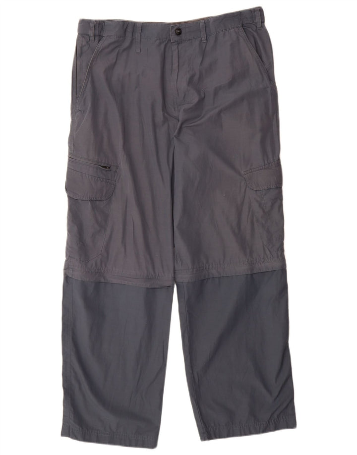 Marks & Spencer Pantalon Cargo Blue Harbour W34 L29 Homme Bleu Marine Colorblock