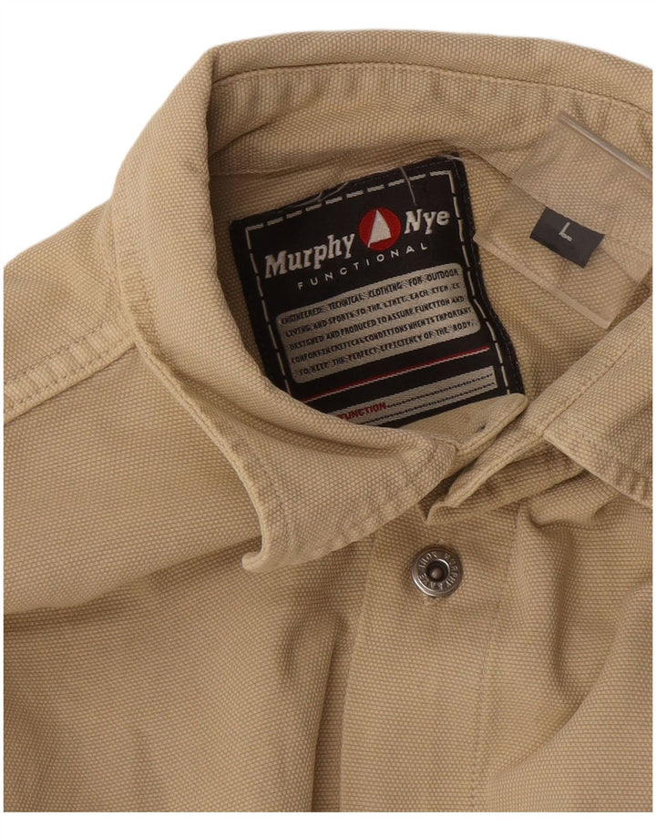Murphy & Nye Chemise Homme Large Beige