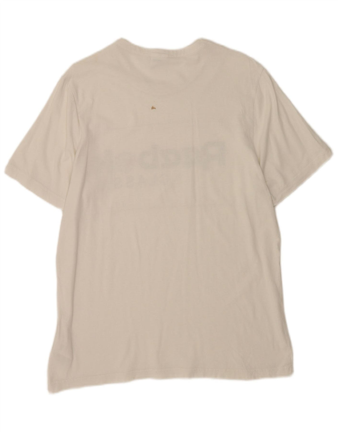 Reebok T-Shirt Classic Graphic Homme Blanc Large Coton