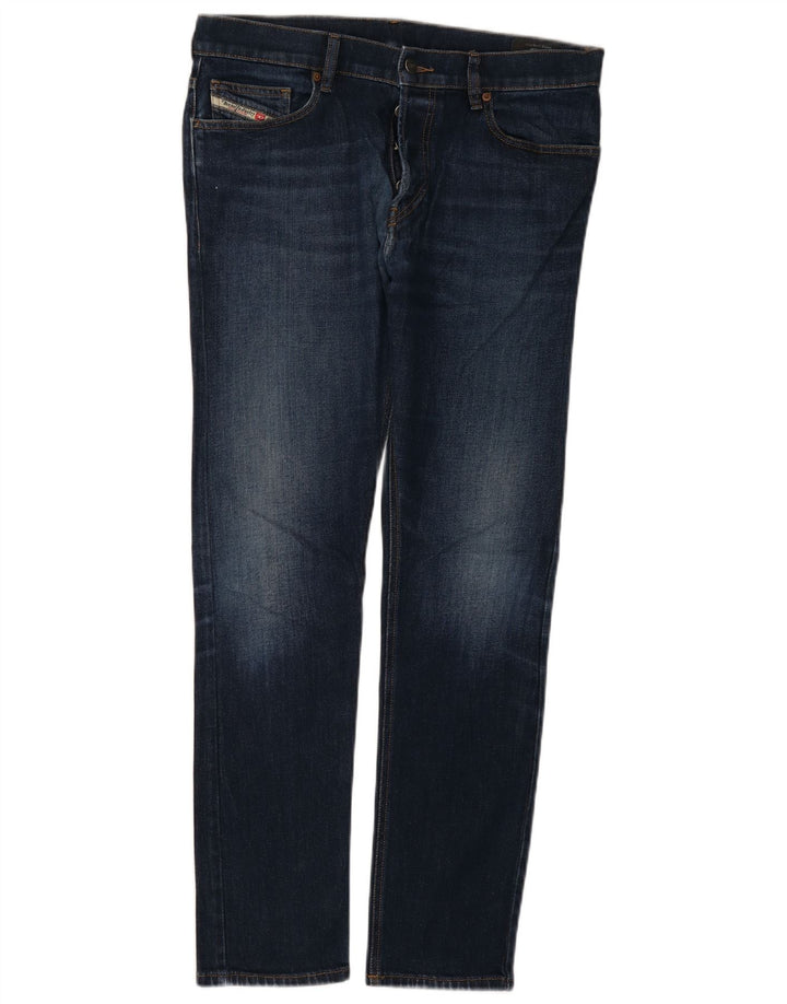 DIESEL Jean Slim D-Luster Homme W33 L30 Bleu Coton